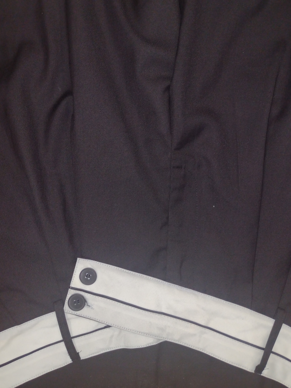 Commence Women's Wide Leg Pants White Asymmetrical Waistband Size XL - Picture 4 of 10